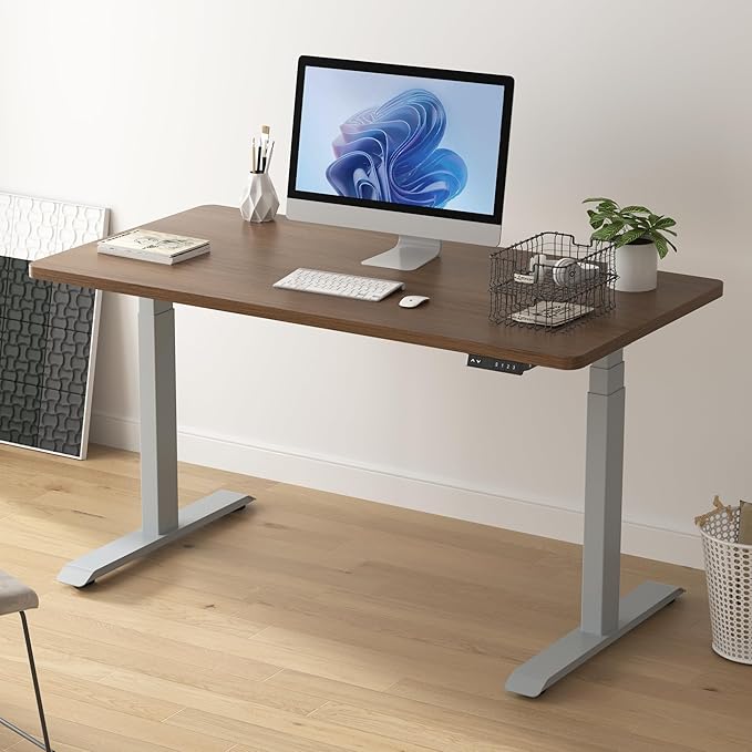 Fromann Electric Standing Desk Frame Dual Motor 3 Stages Height Adjustable Desk - Image 2