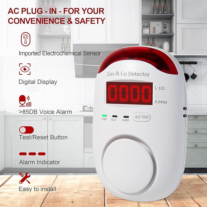 Combination Gas & Carbon Monoxide Detectors - Image 3