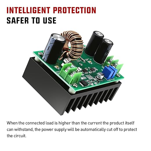 Nilight 24V to 12V Voltage Converter 240W 20A Regulator Step Down to 12VDC - Image 9