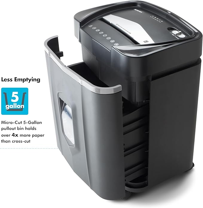 Aurora High-Security 12-Sheet Micro-Cut Paper/CD and Credit Card Shredder - Image 2