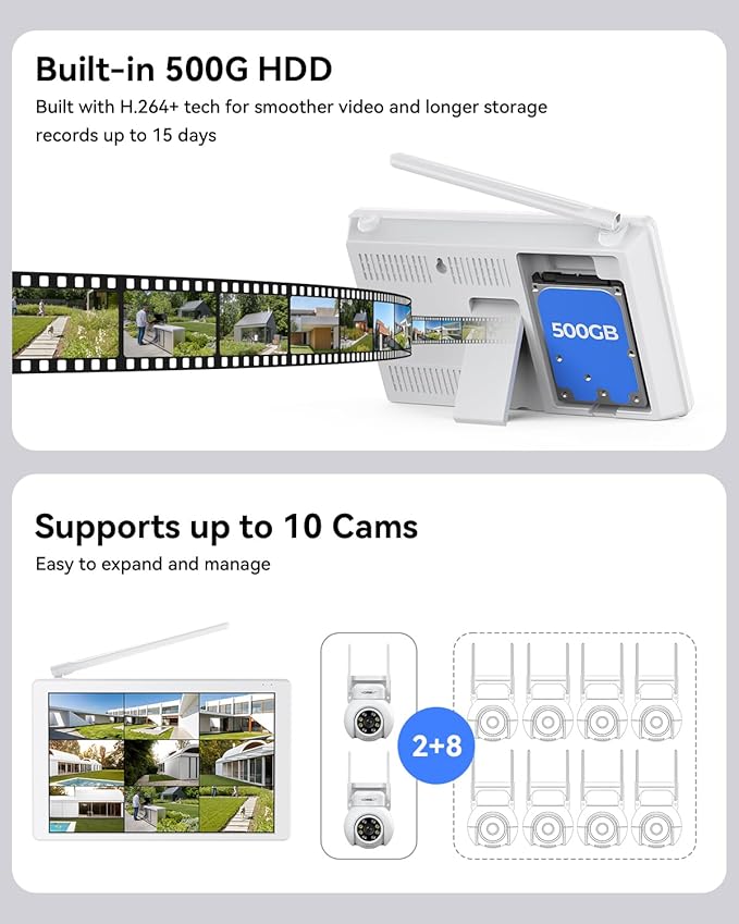 VORGUT Wireless Security Camera System - Image 6
