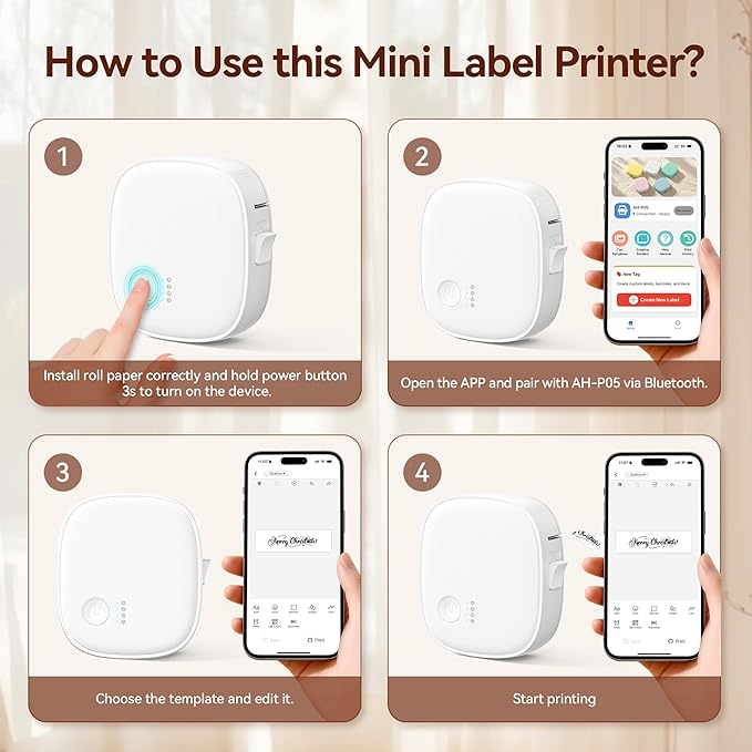 XenGro Mini Label Maker Machine - Image 4