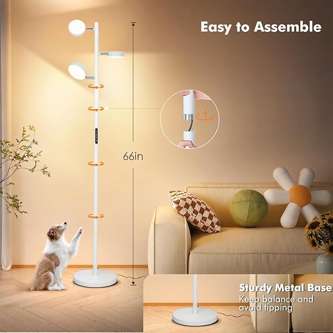 Benaep Tree Floor Lamp for Living Room - Image 7