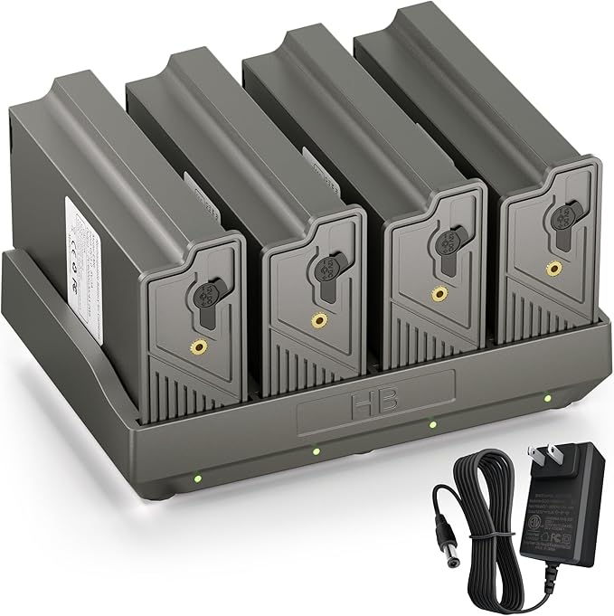Lesaps 4Pack Rechargeable Reveal Lipo Lithium Battery Pack by Lesaps