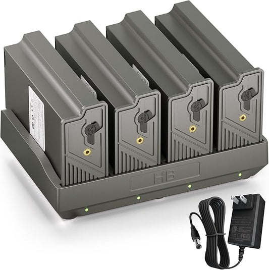 Lesaps 4Pack Rechargeable Reveal Lipo Lithium Battery Pack by Lesaps