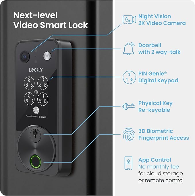 Lockly Vision Zeno Smart Lock - Image 3
