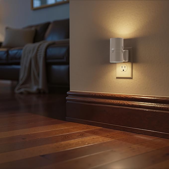 Briignite Motion Sensor Night Light, Motion Activated Plug in Night Lights - Image 7