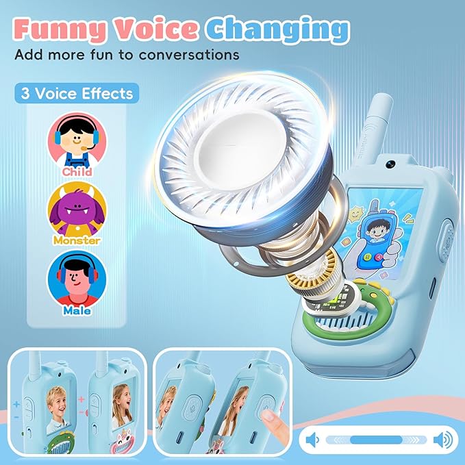Video Walkie Talkies for Kids – Kids Walkie Talkies 2 Pack - Image 5