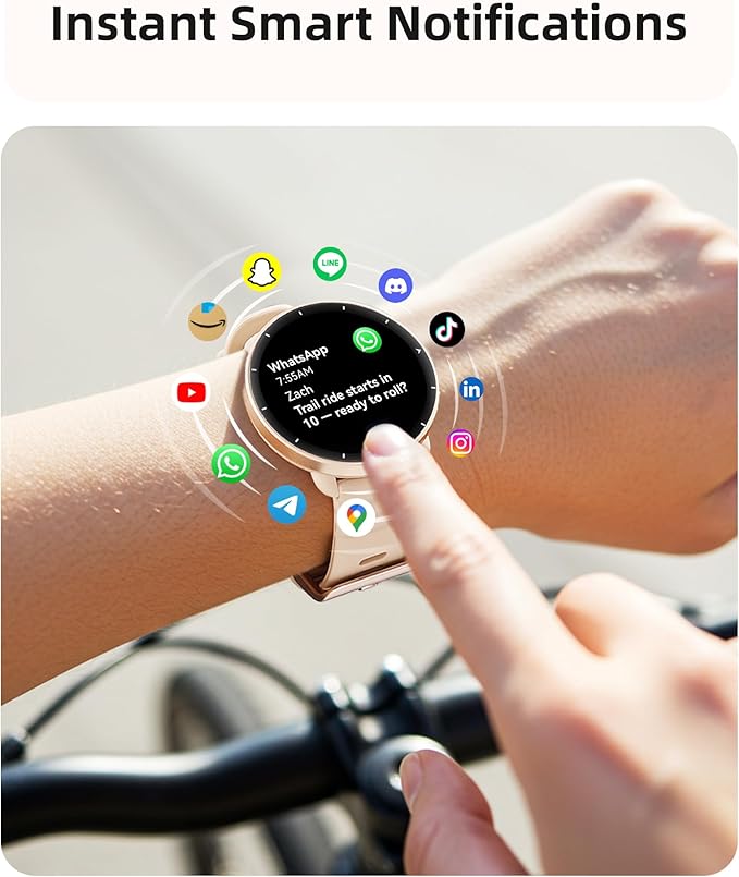 Parsonver Smart Watch for Swimming, 5ATM Waterproof Watch for Pool & Open Water - Image 8