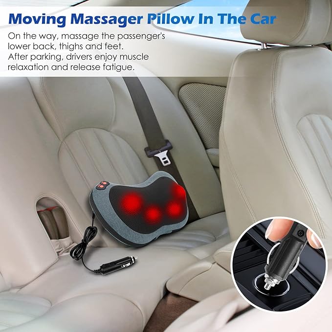 Papillon Neck Massager, Shiatsu Electric Back Massager - Image 6