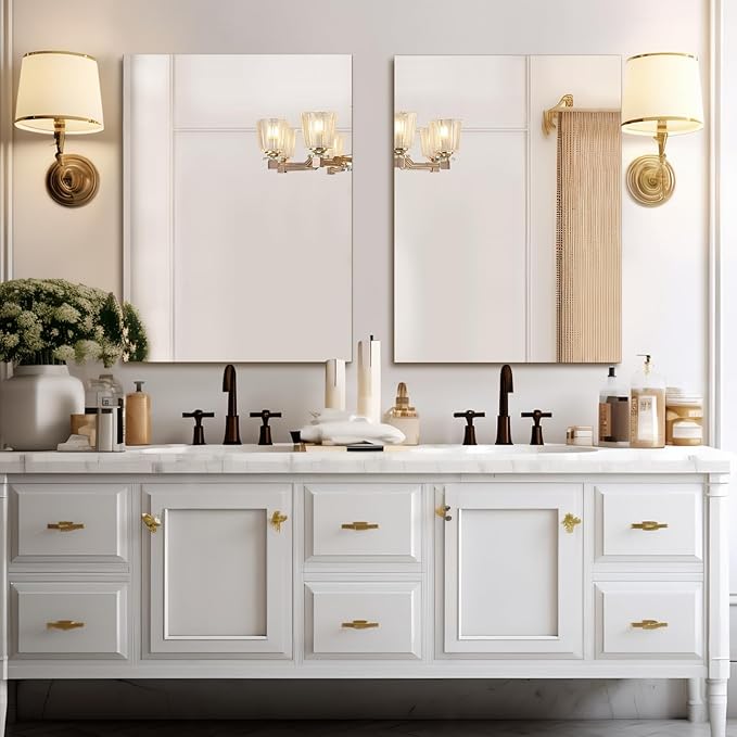 Mirrorons Bathroom Mirror 28"×36", Modern Bathroom Vanity Mirror, Frameless - Image 2