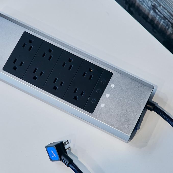 Austere V Series, 8 Outlet Surge Protector Power Strip, 3000 Joules, EMI/RFI - Image 8
