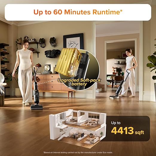 roborock F25 LT Wet Dry Vacuum Cleaner and Mop, 20000Pa Cordless Vacuum Mop - Image 7