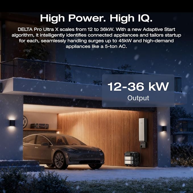 EF ECOFLOW 12288Wh Power Station: Delta Pro Ultra X, 12000W Solar Generator - Image 3