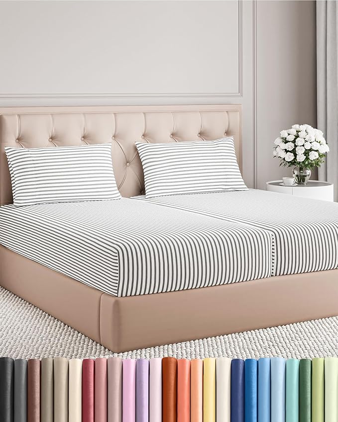 Split King Size 5 Piece Sheet Set by CGKUnlimited