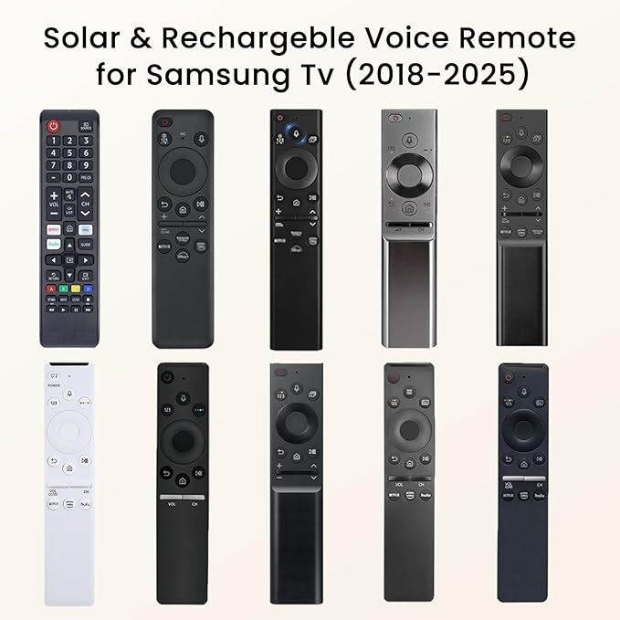 Replacement for Samsung TV Remote Solar Charger, Rechargeable Battery Solarcell - Image 2