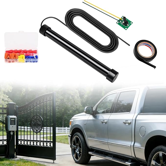 2026 Upgraded Vehicle Exit Sensor, Automatic Gate Opener Car Detector by HOME