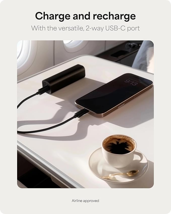 Mophie Powerstation Fast 5, 000mAh Power Bank | Fast and Portable | 20W - Image 5