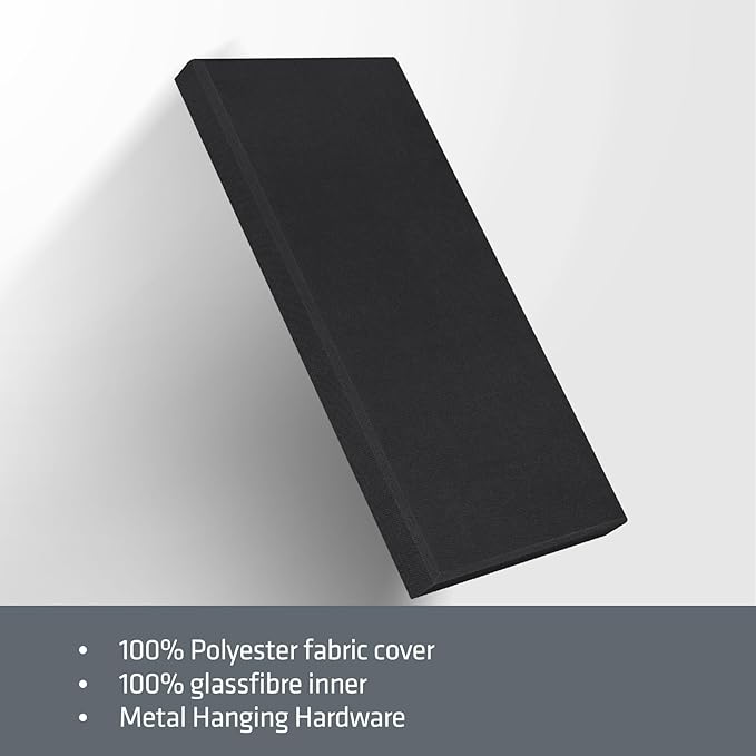 UMIACOUSTICS 2 PCS Acoustic Panel, 47.2" x 23.6" x 2" Fiberglass Sound Proof - Image 7