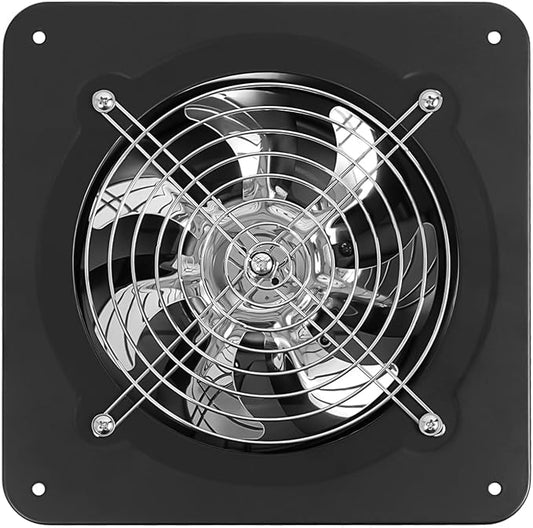 XUFOPLY 7 Inch Exhaust Fan, 110V 100W Wall Mounted Vent Fans 2600RPM Kitchen by GoodLucky