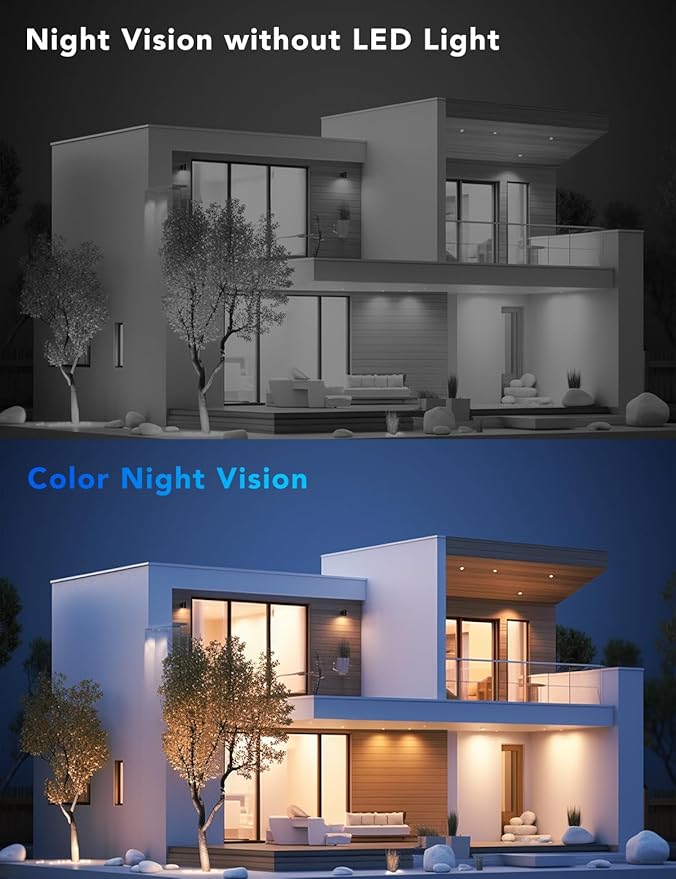FAMVIVA 2K Solar Security Cameras Wireless Outdoor, 360°PTZ Battery Powered - Image 3