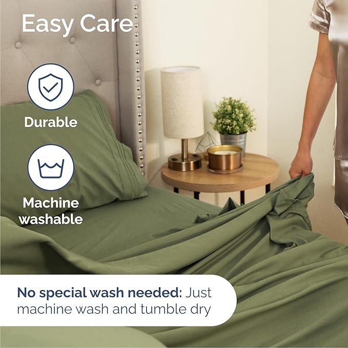 Cal King Size 4 Piece Sheet Set - Image 7
