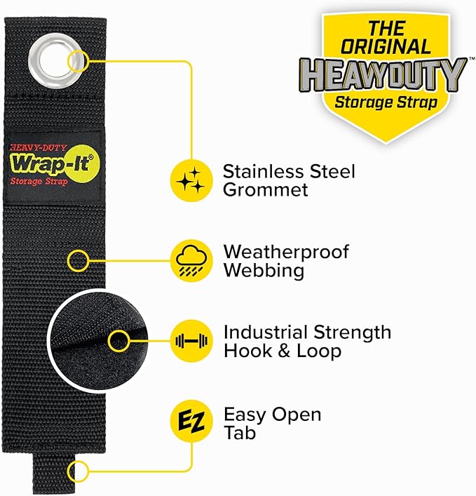 Heavy-Duty Wrap-It Storage Straps - Image 5