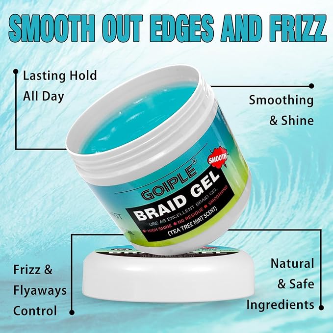 16 OZ Braiding Gel for Twist, Edge Control - Image 3