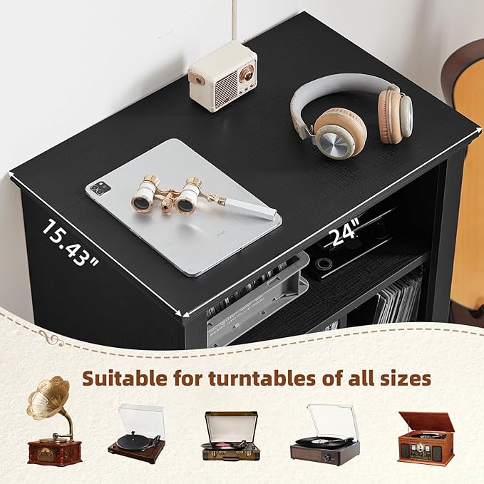 Joaxswe Record Player Stand - Image 5