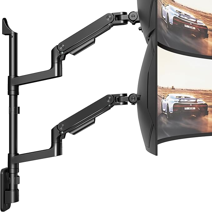 ARES WING Dual Monitor Wall Mount by ARESWING