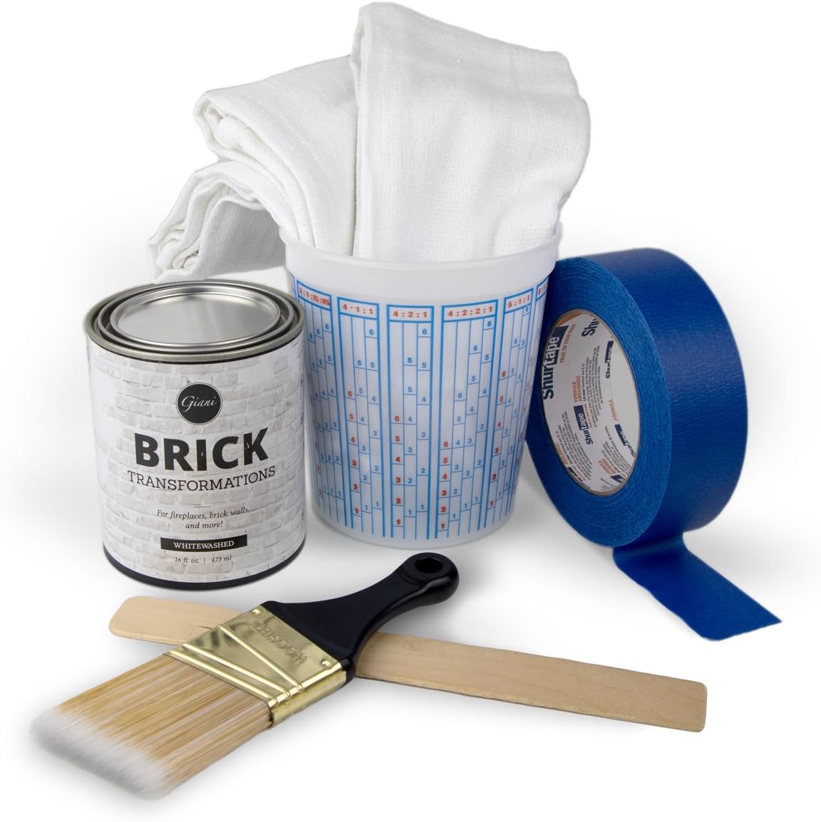 Giani Brick Transformations Kit- Whitewashed