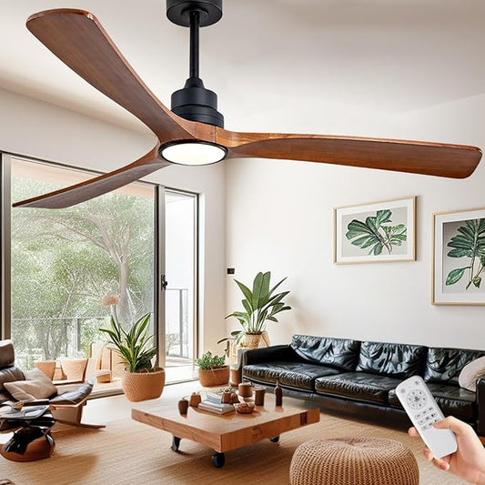 Gaizw Ceiling Fans with Lights, 60 Inch Ceiling Fan with Remote Control by Unknown