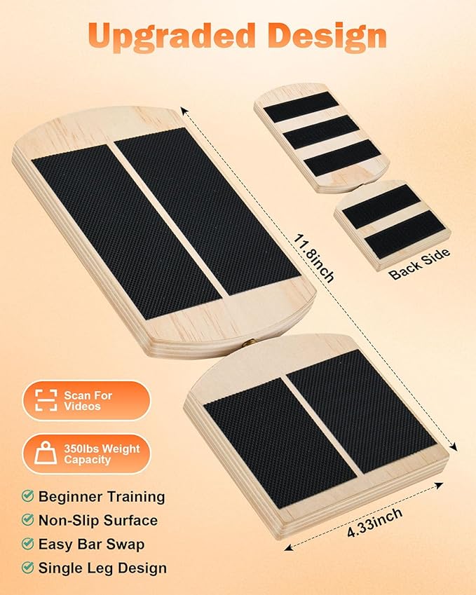 Ankle Strengthener & Single Leg Balance Board, Foot Strengthener - Image 6