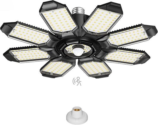 Kryoza Motion Sensor Garage Light, 25000LM Motion Sensor Shop Light by Kryoza