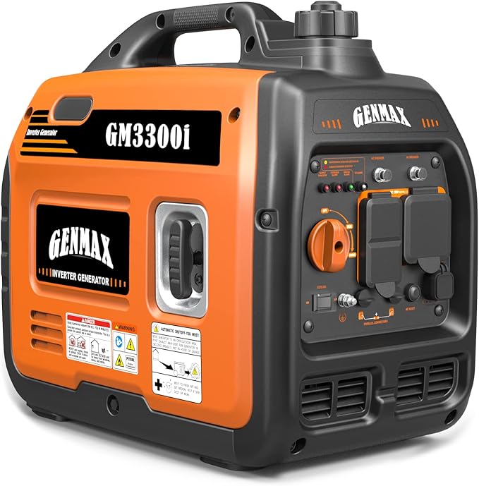 GENMAX Generator，EPA Compliant, Eco-Mode Feature, Ultra Lightweight by GENMAX