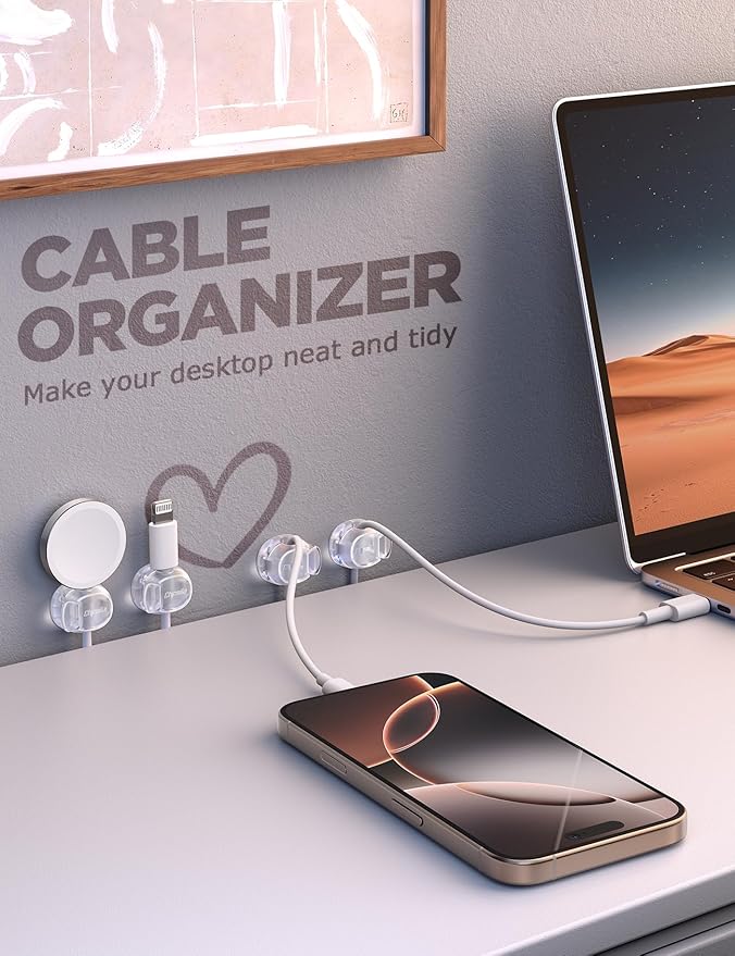 12Pack Cable Clips - Image 7