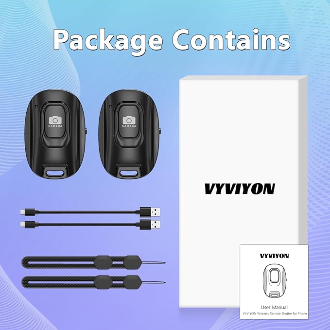 VYVIYON Bluetooth Camera Remote Shutter - Image 7