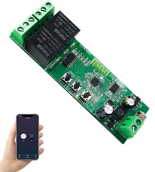Newgoal 2-Channel WiFi Smart Switch Relay Module, TUYA/Smart Life App by Newgoal