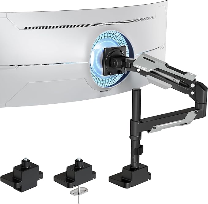 ARES WING CoreArm Single Monitor Mount, Ultrawide Monitor Arm by ARESWING