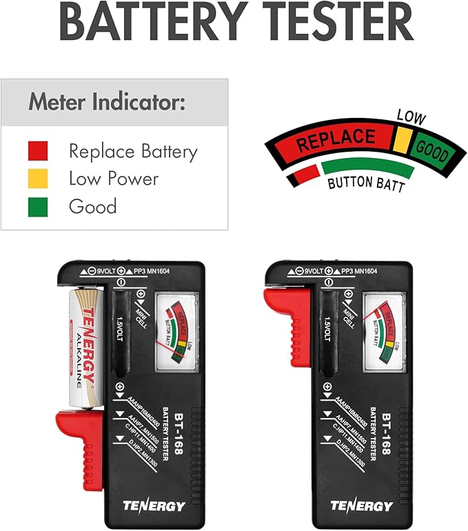 Tenergy Large Battery Organizer Storage Case - Image 4