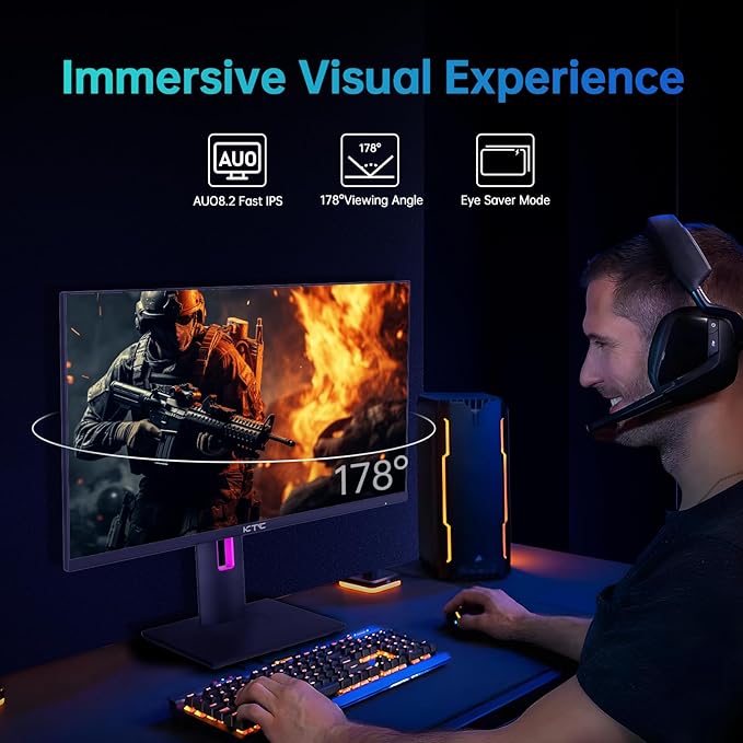 KTC 27'' 2K 170Hz Gaming Monitor - Image 5