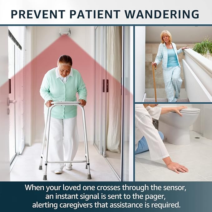 SYNLETT Bed Alarm Caregiver Pager - Image 6