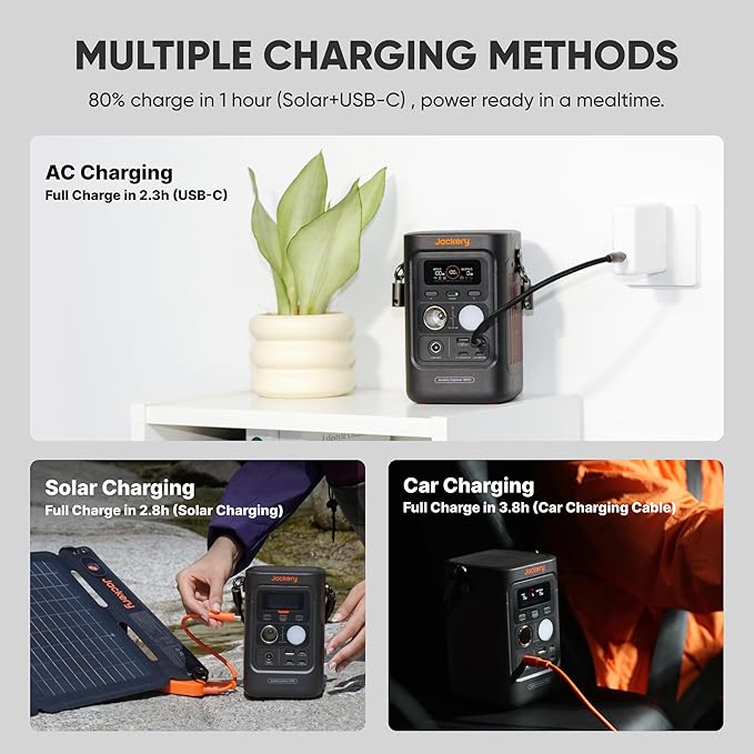 Jackery Solar Generator 300D, 288Wh LiFePO4 Portable Power Station - Image 7