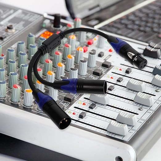 2pcs 2pcs Braided Audio Splitter Cable Male to Dual Female Microphone Accessory - Image 6