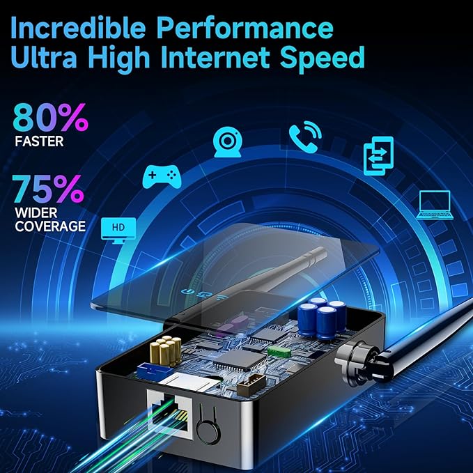 2026 WiFi Extender Signal Booster, New Gen Internet Booster - Image 3