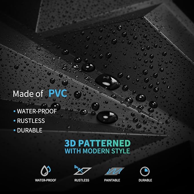 Art3d 20 Pack Decorative 3D Wall Panels 11.8 x 11.8 Inch Covering 19 Sq.ft - Image 5