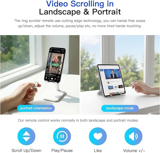 HEKUTU Social Media Scrolling Ring Remote - Image 5