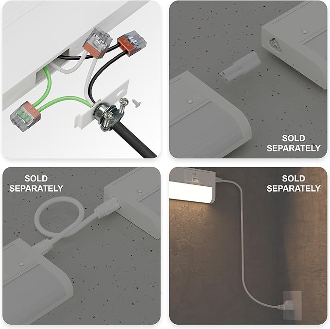 ZAGO 18 Inch LED Hardwired Under Cabinet Lighting - Image 4
