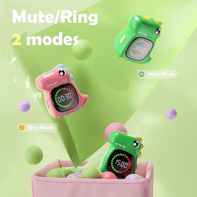 Doli Yearning Visual Timer for Kids, 99 Minute Digital Cute Kids Visual Timer - Image 5