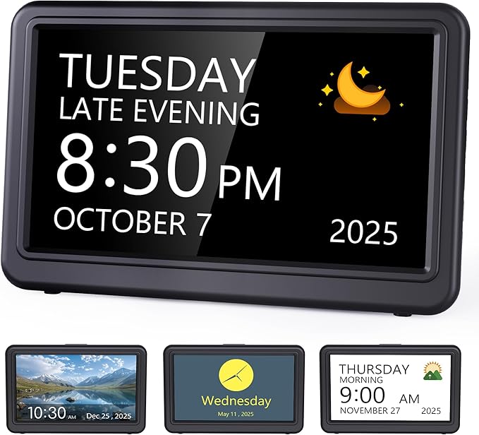Raynic Date Clock, Digital Calendar Clock by Raynic